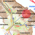 mappa Comano
