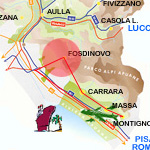 mappa Fosdinovo