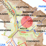 mappa Licciana Nardi