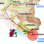 mappa Montignoso